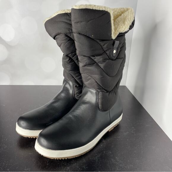 JOURNEE COLLECTION Women's Pippah Cold Weather Boots Black Sz 9 - Picture 2 of 7